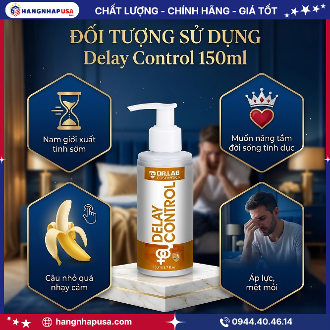 Đối tượng sử dụng Delay Control 150ml