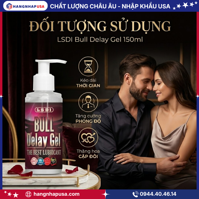 Đối tượng sử dụng LSDI Bull Delay gel 150ml