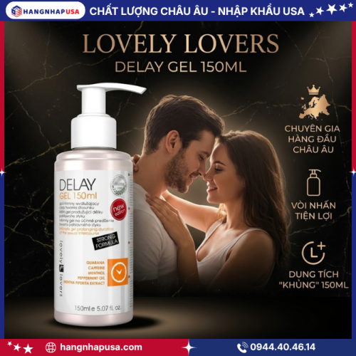Thông tin về sản phẩm Lovely Lovers Delay gel 150ml