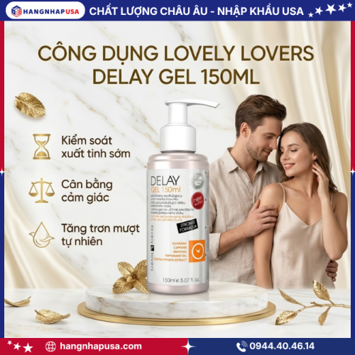 Công dụng vượt trội của Lovely Lovers Delay gel 150ml