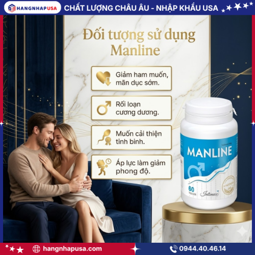 Đối tượng sử dụng viên uống xuất tinh sớm Manline 60 viên
