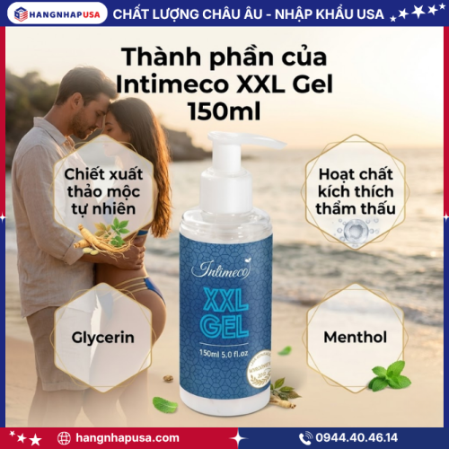 Thành phần của Intimeco XXL Gel 150ml