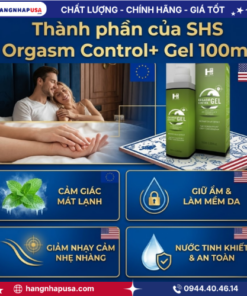 ảnh bìa Xịt chống xuất tinh sớm SHS Orgasm Control+ Gel 100ml