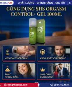 ảnh bìa Xịt chống xuất tinh sớm SHS Orgasm Control+ Gel 100ml