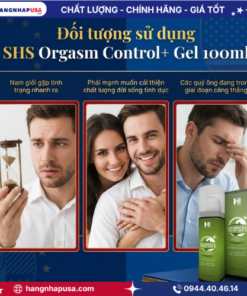 ảnh bìa Xịt chống xuất tinh sớm SHS Orgasm Control+ Gel 100ml