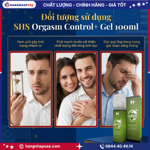 Xịt chống xuất tinh sớmSHS Orgasm Control+ Gel 100ml-7 ảnh bìa Xịt chống xuất tinh sớm SHS Orgasm Control+ Gel 100ml