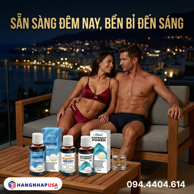 Nước uống giúp quan hệ lâu ra tức thì