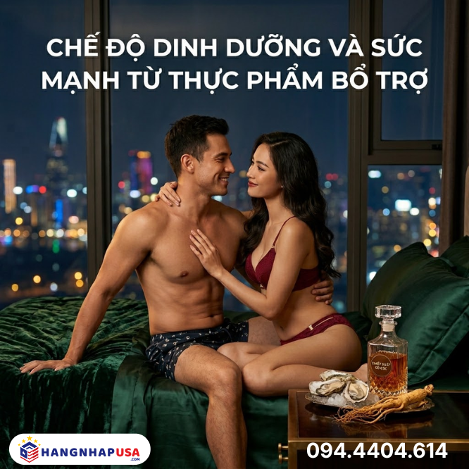 Chế độ dinh dưỡng và sức mạnh từ thực phẩm bổ trợ