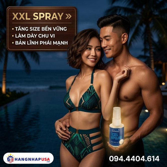 Xịt tăng size cậu nhỏ XXL Spray