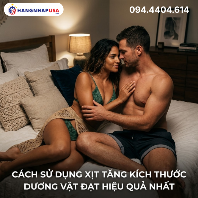 Cách sử dụng xịt tăng kích thước dương vật đạt hiệu quả nhất