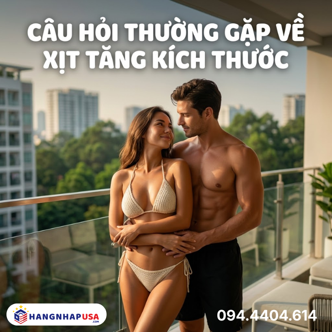 Câu hỏi thường gặp về xịt tăng size dương vật