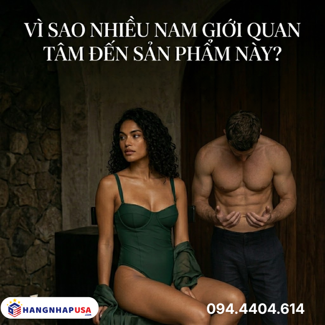 Vì sao nhiều nam giới quan tâm đến sản phẩm này? 