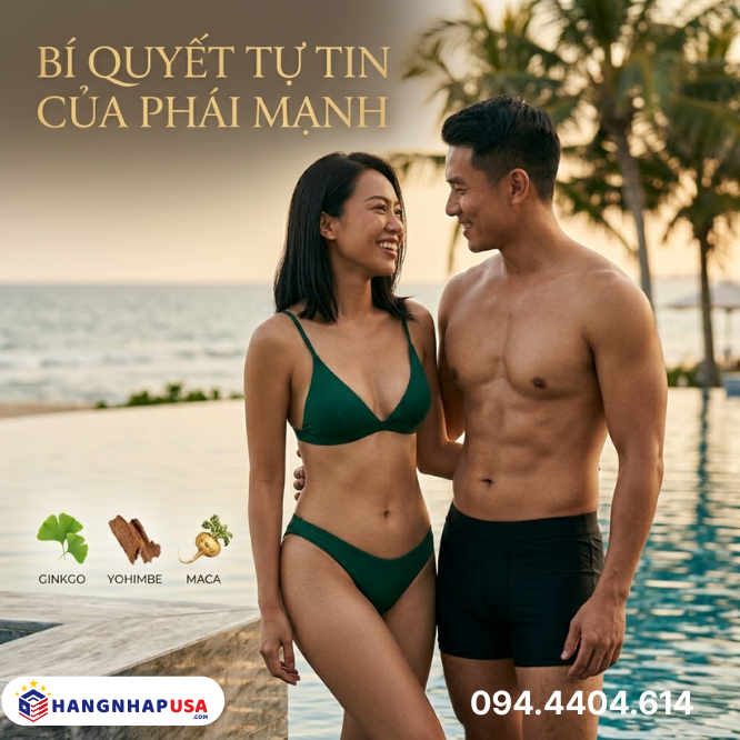 Các hoạt chất thường gặp: Ginkgo biloba, Yohimbe, Maca, Sildenafil
