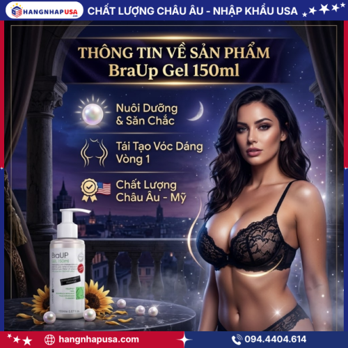 Thông tin về sản phẩm BraUp Gel 150ml