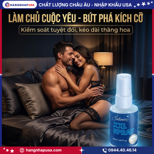 Công Dụng Vượt Trội Của Xịt Tăng Kích Thước Dương Vật XXL Spray