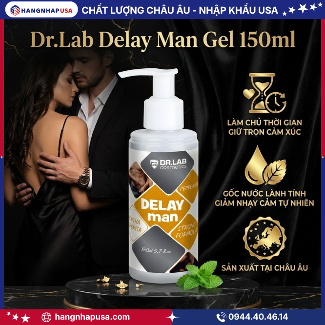 Thông tin về sản phẩm Dr.Lab Delay Man Gel 150ml