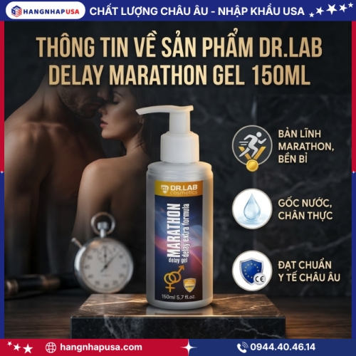 Thông tin về sản phẩm Dr.Lab Delay Marathon Gel 150ml