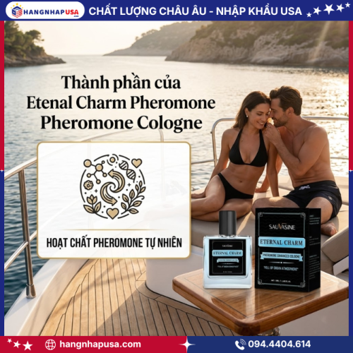 Thành phần của Eternal Charm Pheromone Cologne