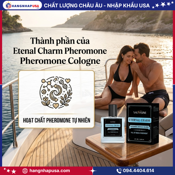 Thành phần của Eternal Charm Pheromone Cologne