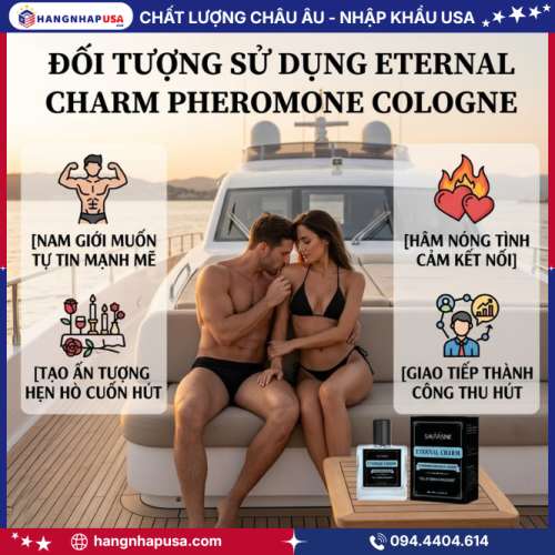 Đối tượng sử dụng Eternal Charm Pheromone Cologne