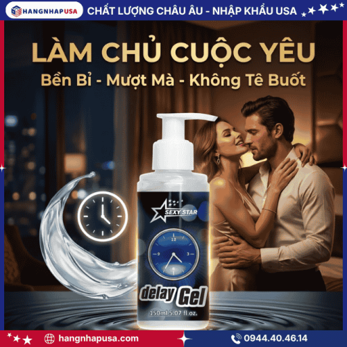 Công Dụng Của Gel Chống Xuất Tinh Sớm Sexy Star Delay 