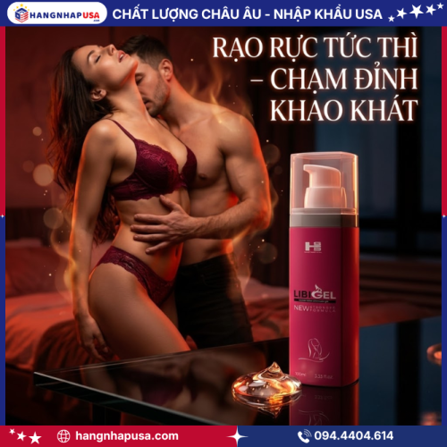 Công dụng Gel kích thích giác quan và cực khoái cho nữ LibiGel 100ml
