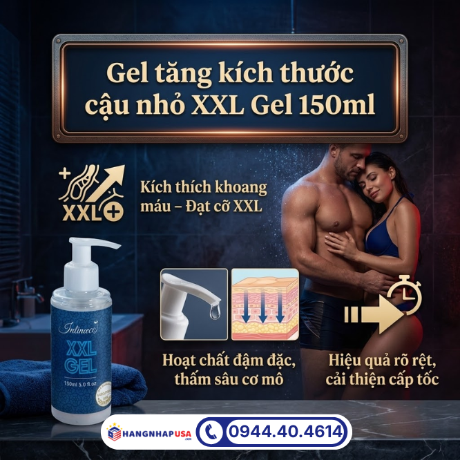 Gel tăng kích thước cậu nhỏ XXL Gel 150ml