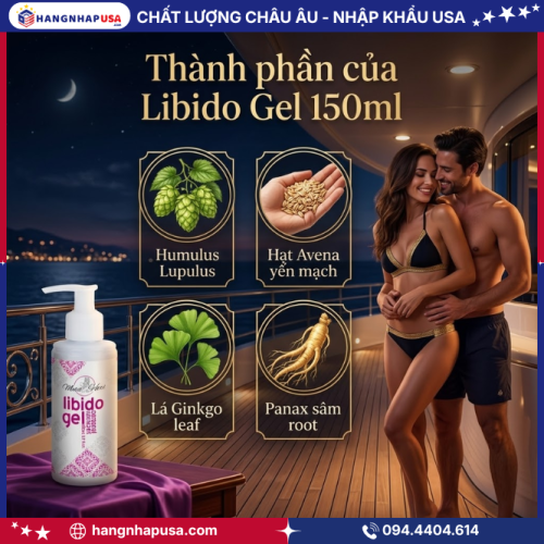 Thành phần của Libido Gel 150ml