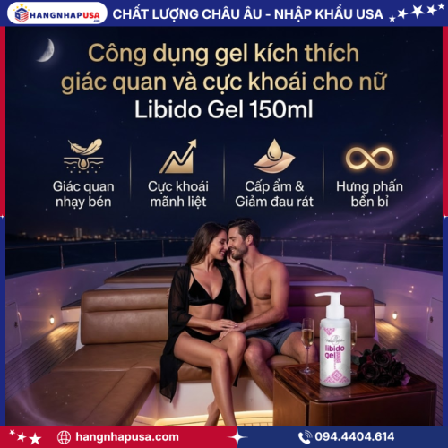 Đối tượng sử dụng Libido Gel 150ml