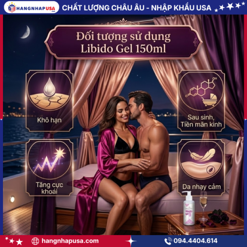 Đối tượng sử dụng Libido Gel 150ml