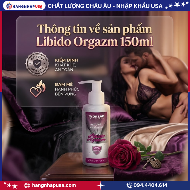 Thông tin về sản phẩm Libido Orgazm 150ml