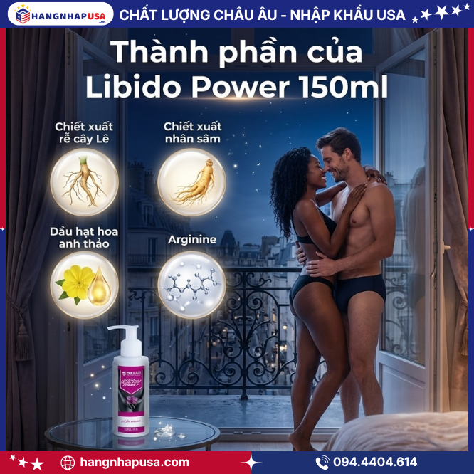 Thành phần của Libido Power 150ml