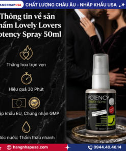 Thông tin về sản phẩm Lovely Lovers Potency Spray 50ml