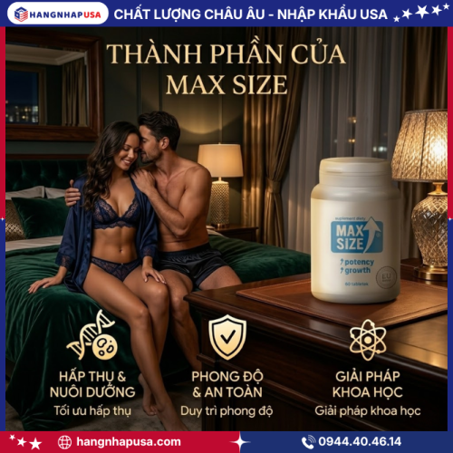 Thành phần của MAX SIZE