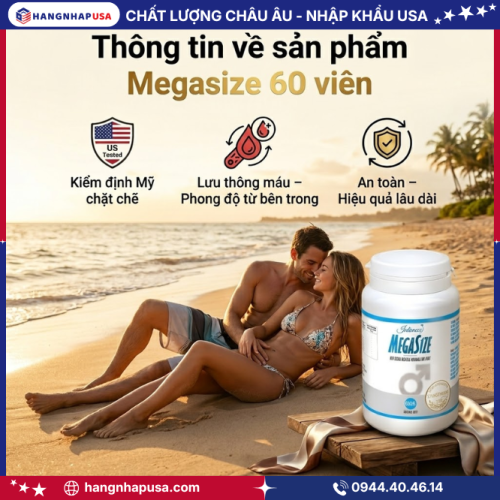 Thông tin về sản phẩm Megasize 60 viên