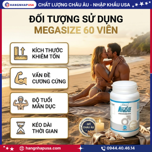 Đối tượng sử dụng Megasize 60 viên