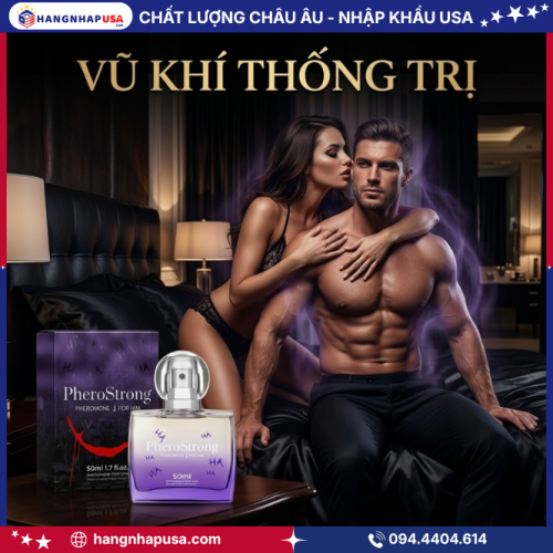 Công dụng nước hoa kích thích ham muốn PheroStrong For Him