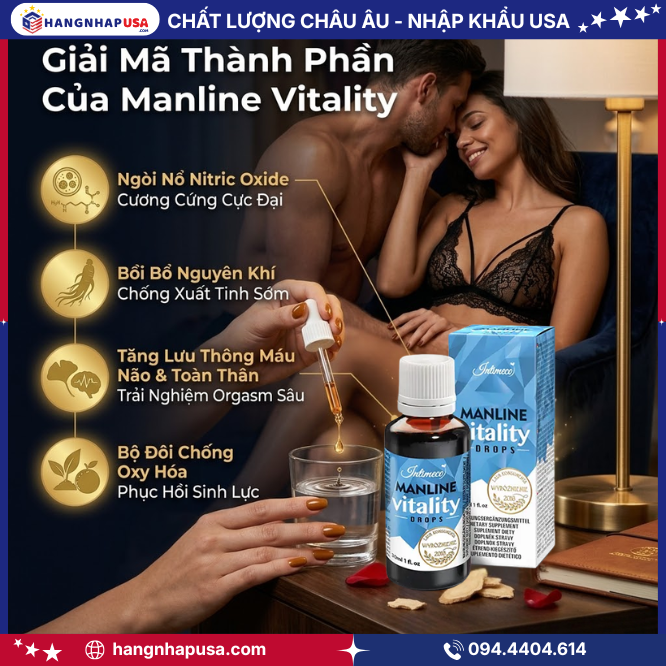 Giải Mã Thành Phần Của Manline Vitality