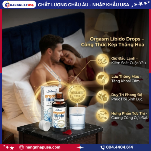 Thành Phần Của Nước Uống Chống Xuất Tinh Sớm Orgasm Libido Drops
