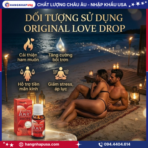 Đối tượng sử dụng Original Love Drop