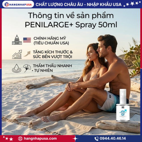Thông tin về sản phẩm PENILARGE+ Spray 50ml
