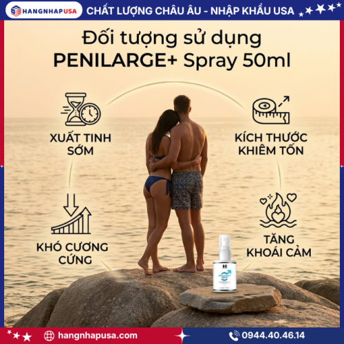 Đối tượng sử dụng PENILARGE+ Spray 50ml