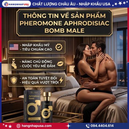 Thông tin về sản phẩm Pheromone Aphrodisiac Bomb Male
