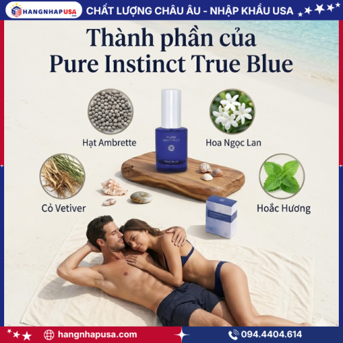 Thành phần của Pure Instinct True Blue