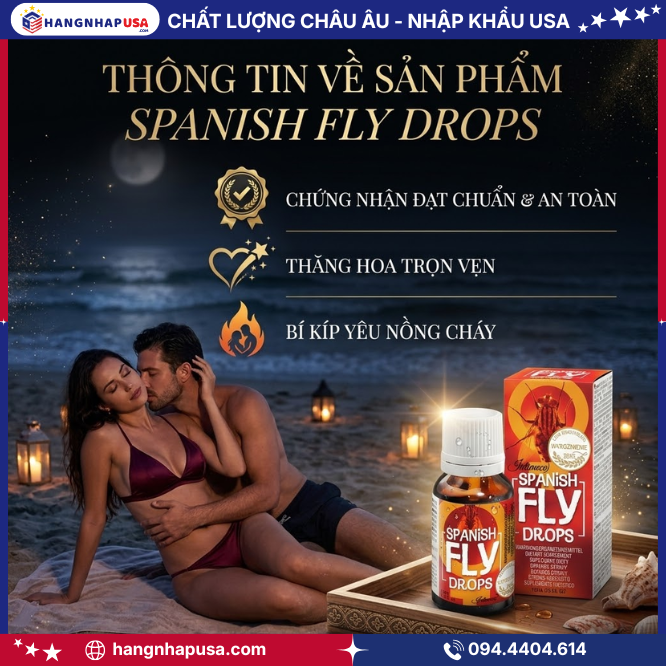 Thông tin về sản phẩm Spanish Fly Drops