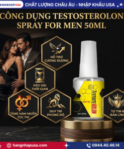 Công dụng Testosterolon Spray For Men 50ml