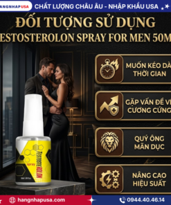 Đối tượng sử dụng Testosterolon Spray For Men 50ml