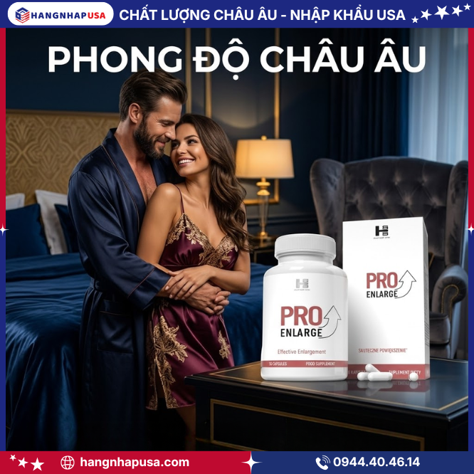 Thông tin về viên uống tăng sinh lý nam SHS Pro Enlarge