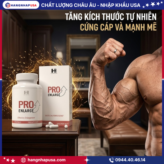 Công dụng vượt trội của viên uống SHS Pro Enlarge đối với phái mạnh