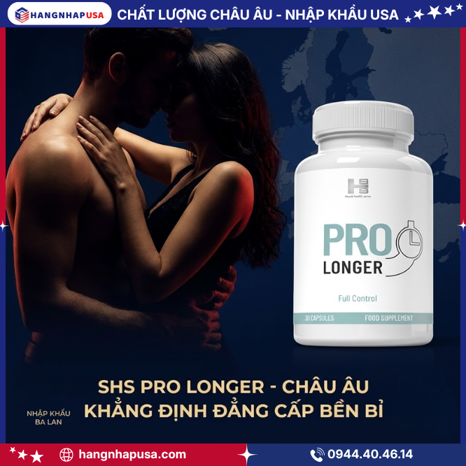 Thông tin về viên uống tăng cường sinh lý nam SHS Pro Longer